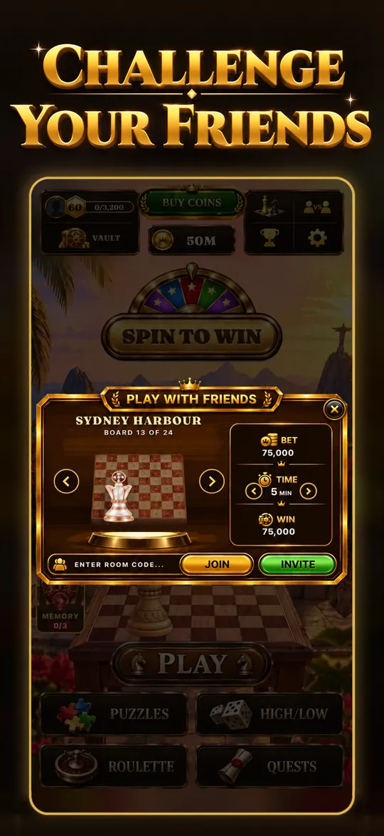 Challenge your friends